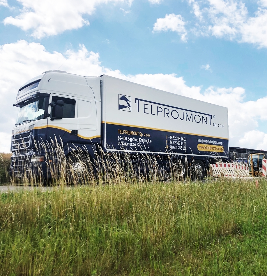 Telprojmont ciężarówka